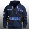 Bills EST 1960 Quarter Zip Hoodie 5