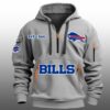 Bills EST 1960 Quarter Zip Hoodie 7