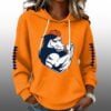 Broncos Football Muscle Print Waffle Hoodie 2