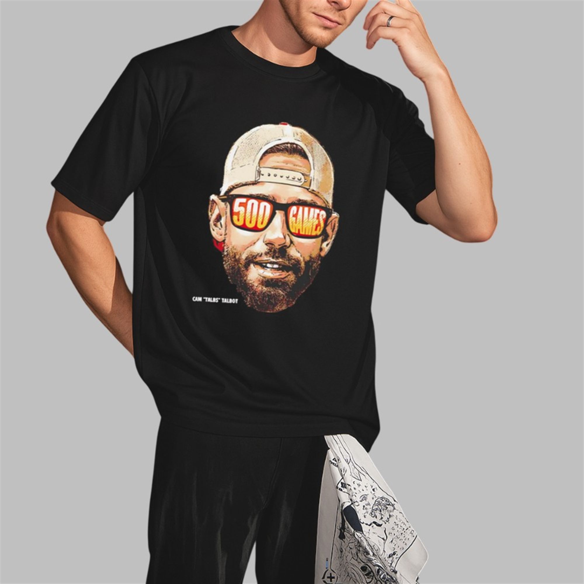 Cam Talbot 500 GAMES Hoodie 4 Cam Talbot 500 GAMES Shirt 2