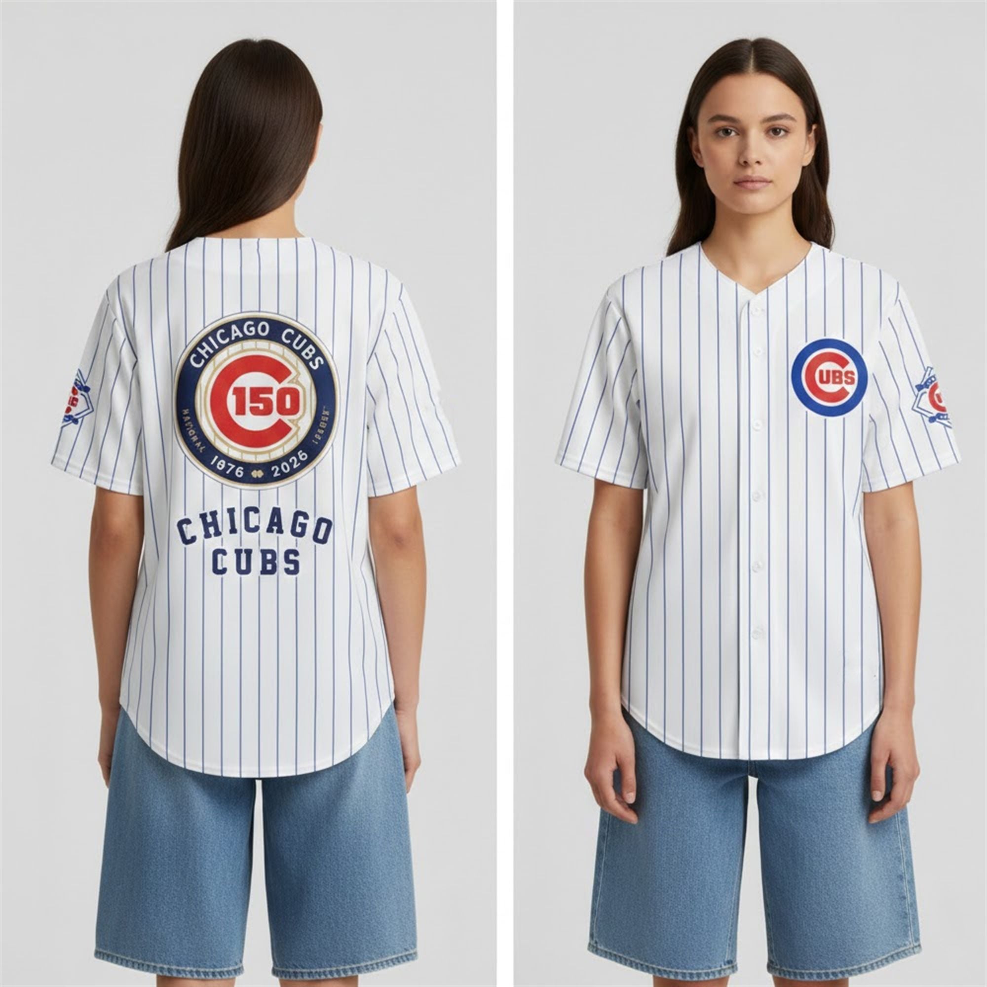 Chicago Cubs Celebrate 150th Anniversary 2026 Jersey 2 Chicago Cubs Celebrate 150th Anniversary 2026 Jersey 2