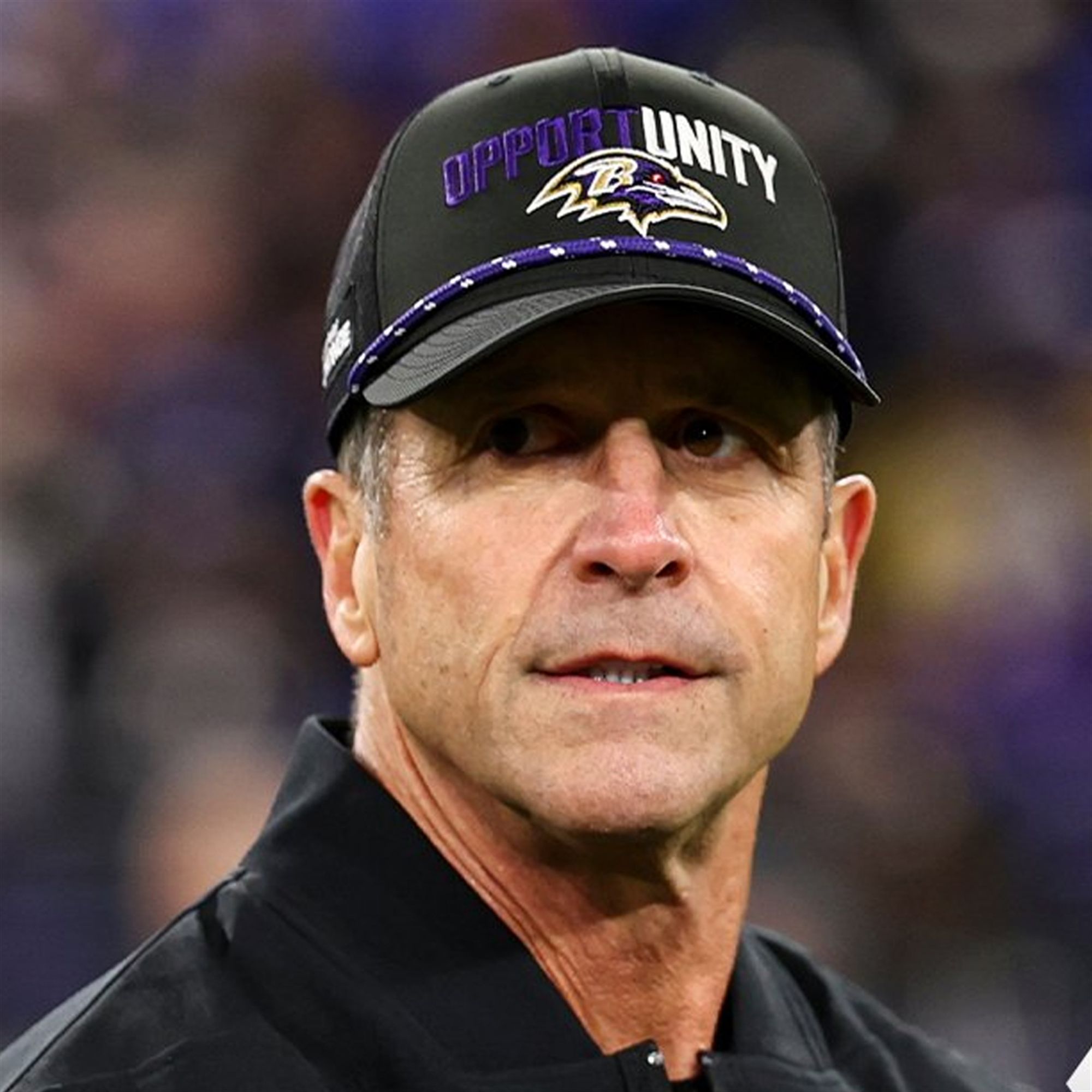 Coach John Harbaugh Ravens Opportunity Hat 3 Coach John Harbaugh Ravens Opportunity Hat 3