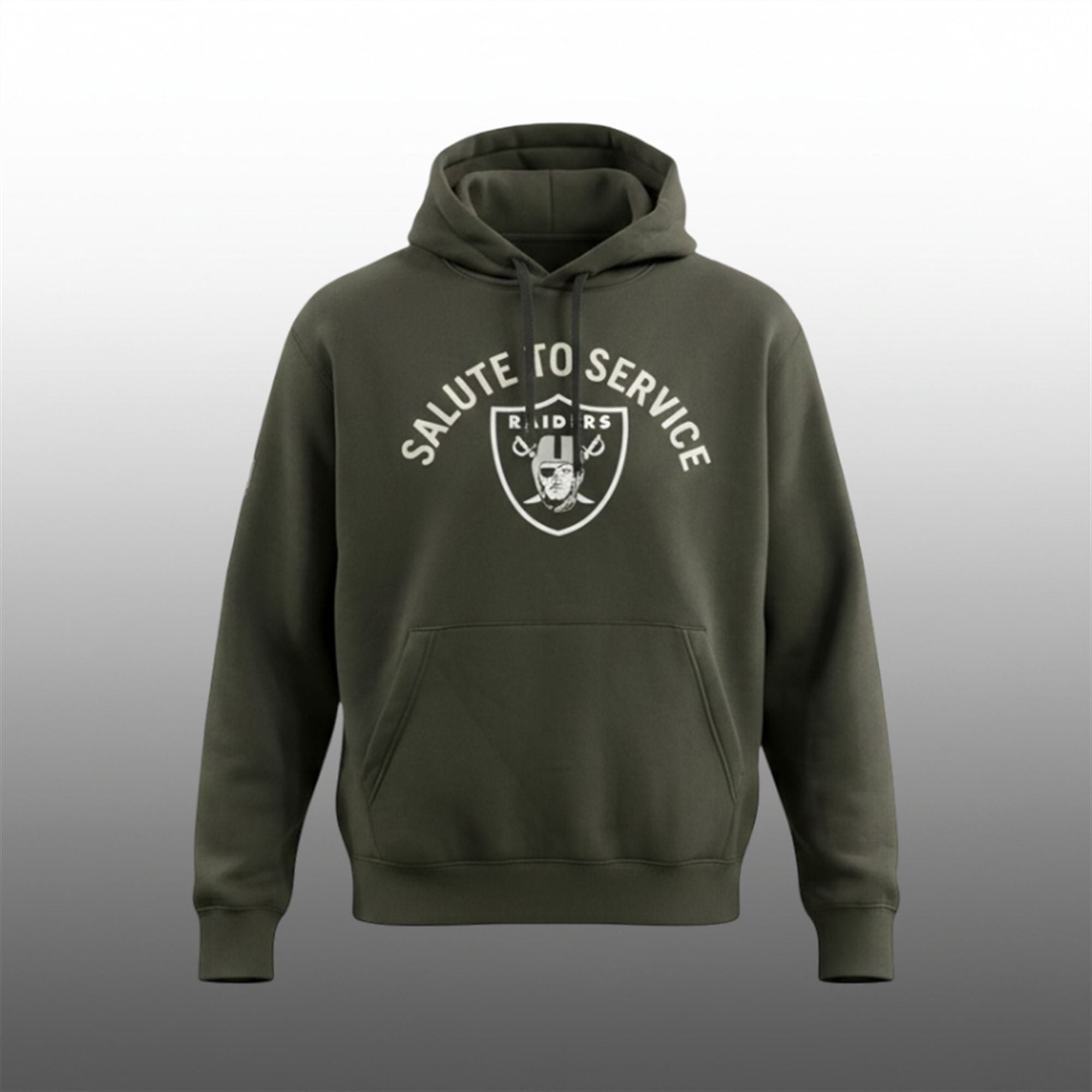 Coach Pete Carroll Raiders Salute to Service Hoodie 1 Coach Pete Carroll Raiders Salute to Service Hoodie 1