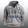 Colts EST 1953 Quarter Zip Hoodie 4