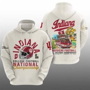 5 Indiana 2026 College Football National Championship Hoodie