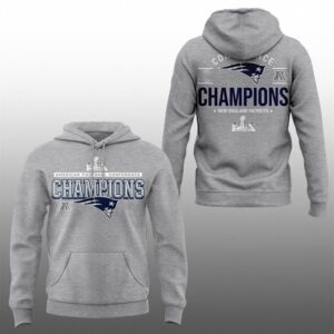 4 2026 NE Patriots AFC Champions Conference Hoodie