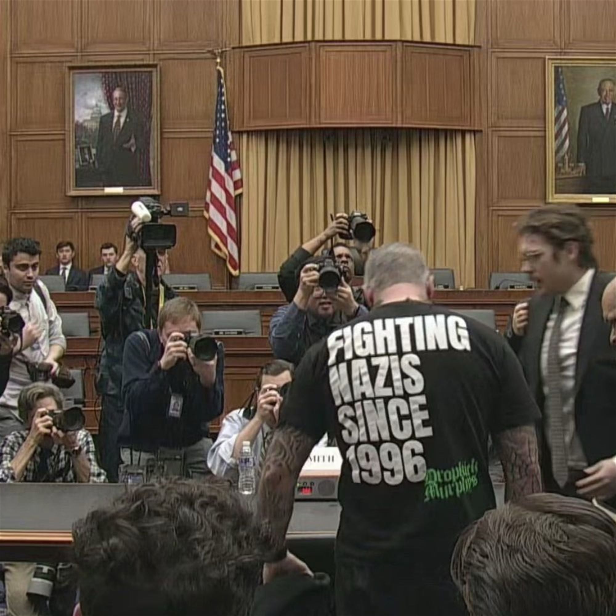 Dropkick Murphys Fighting Nazis Since 1996 Shirt 8