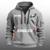 Eagles EST 1933 Quarter Zip Hoodie 4
