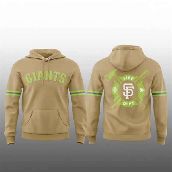 Giants x Firefighter Appreciation Night 2026 Hoodie Giveaway 1