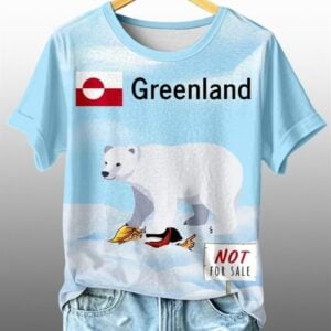 Greenland Not For Sale Polar Bear Shirt 1