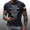 Greenland We Are Not Americans We Are Not Danes Shirt 2