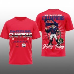 2026 Ole Miss Fiesta Bowl Champions Hotty Toddy Shirt 2