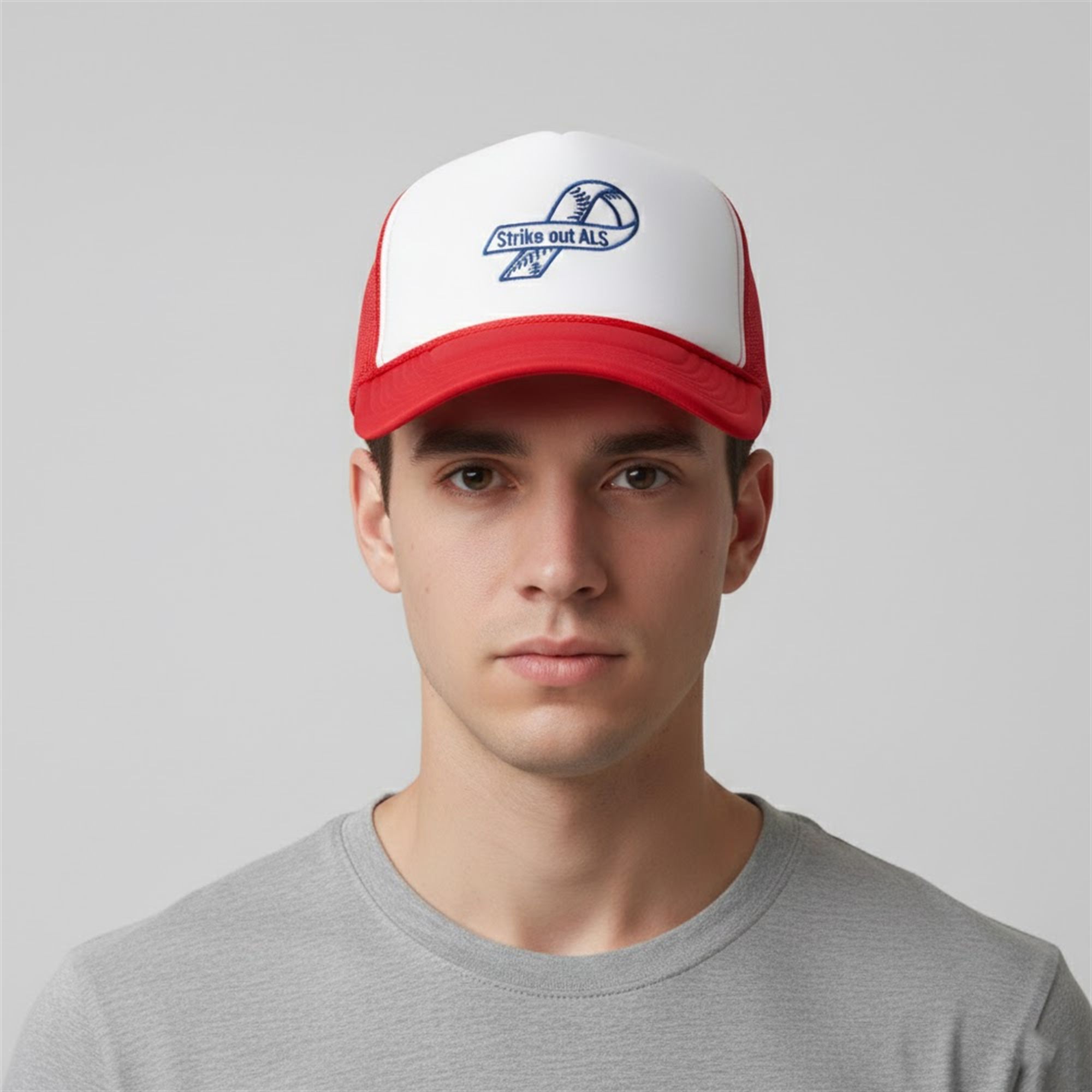 Hank Lockwood Strike Out ALS Hat 3 Hank Lockwood Strike Out ALS Hat 3