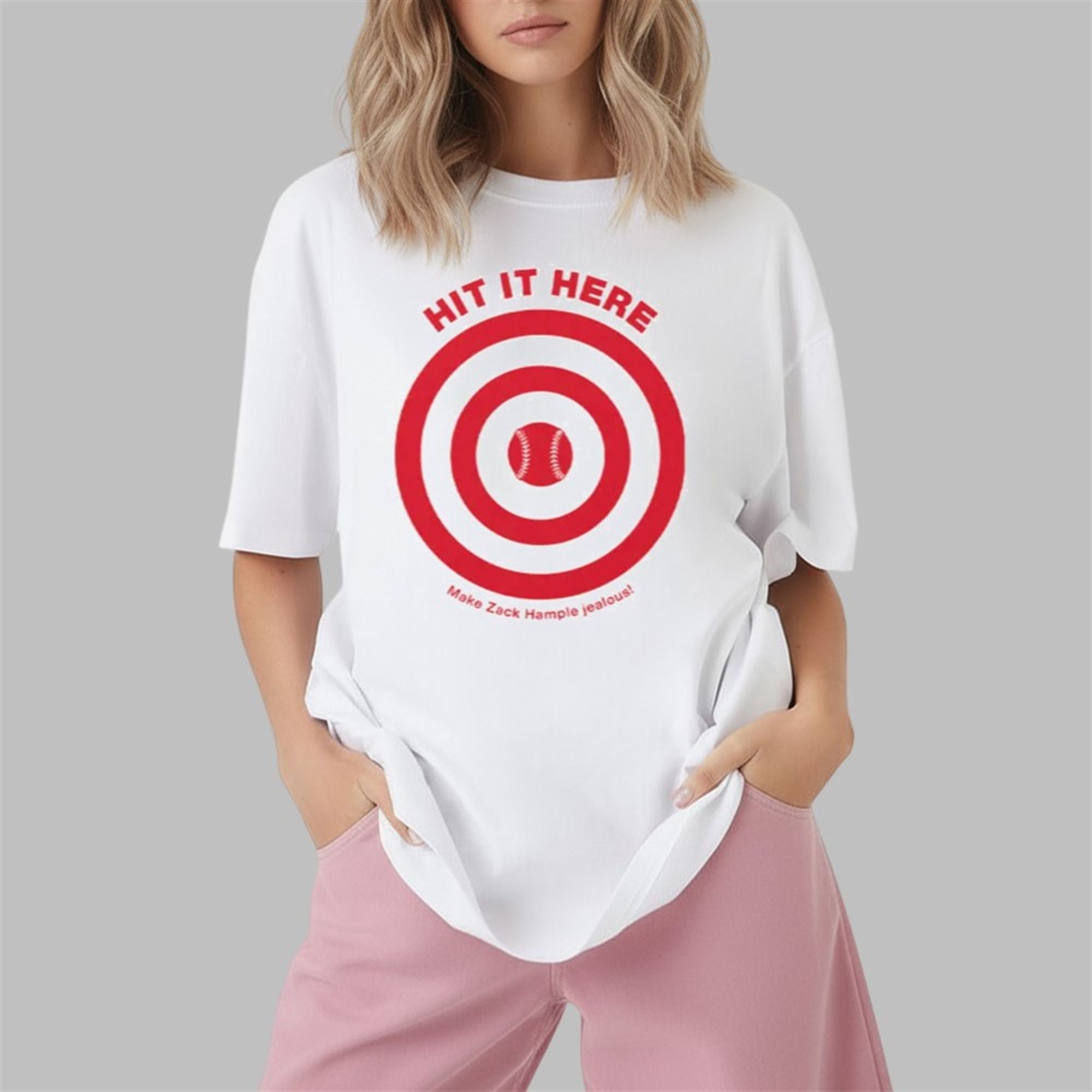 Hit It Here Target Baseball Shirt 1 2 Hit It Here Target Baseball Shirt 1 2