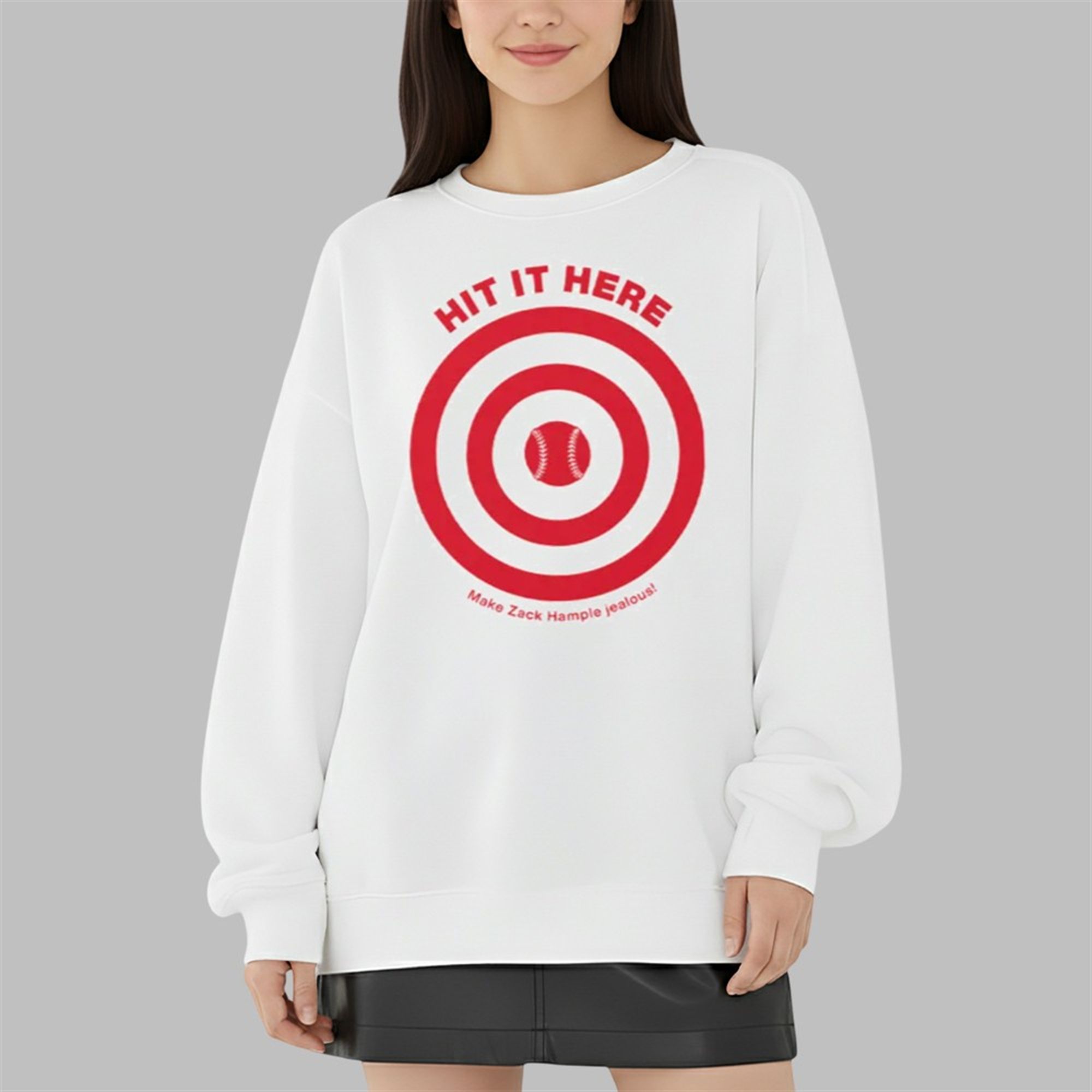 Hit It Here Target Baseball Shirt 5 Hit It Here Target Baseball Shirt 3 9