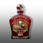 Hoosiers 2025 CFP National Champions Go Iu Fight Fight Fight Whiskey Bottle