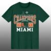 Hurricanes 2025 Goodyear Cotton Bowl Champions Score Shirt 1