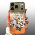 Hurricanes CFP Playoff Semifinal At The Vrbo Fiesta Bowl Champions Phone Case
