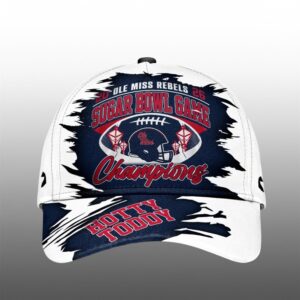 21 Rebels Football Sugar Bowl Champions 2026 Cap