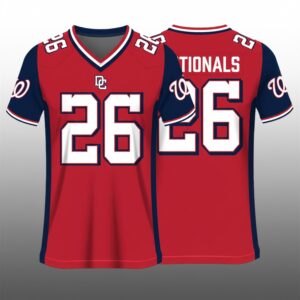 Washington Nationals Football Jersey 2026 Giveaway 1