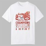 Illinois Football 2025 Music City Bowl Champions Let's Go Illinois Shirt