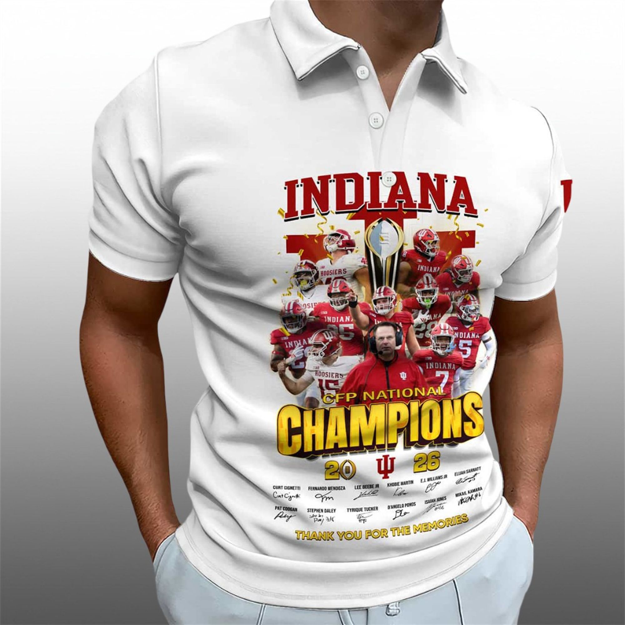 Indiana CFP National Champions 2026 Polo Shirt 2 Indiana CFP National Champions 2026 Polo Shirt 2