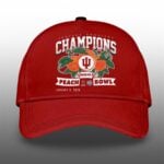 Indiana Chick fil A Peach Bowl 2026 Champions Cap