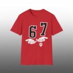 Indiana Hoosiers Football 6 7 Meme Shirt