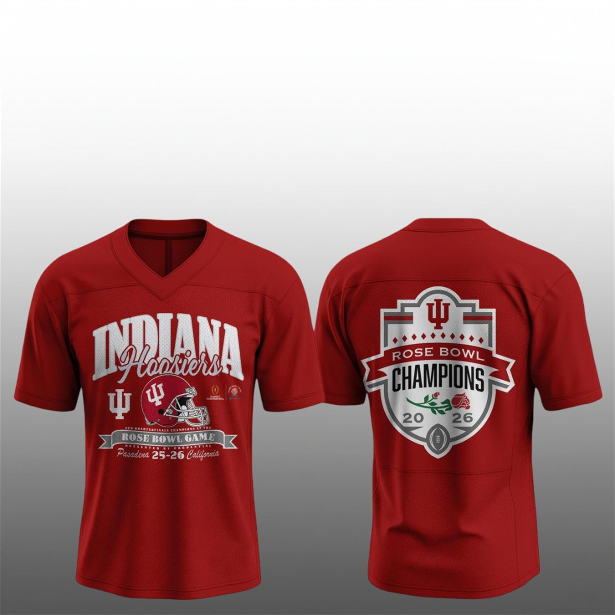 Indiana Hoosiers x Bowl Game Champions 2026 Football Jersey 1 Indiana Hoosiers x Bowl Game Champions 2026 Football Jersey 1