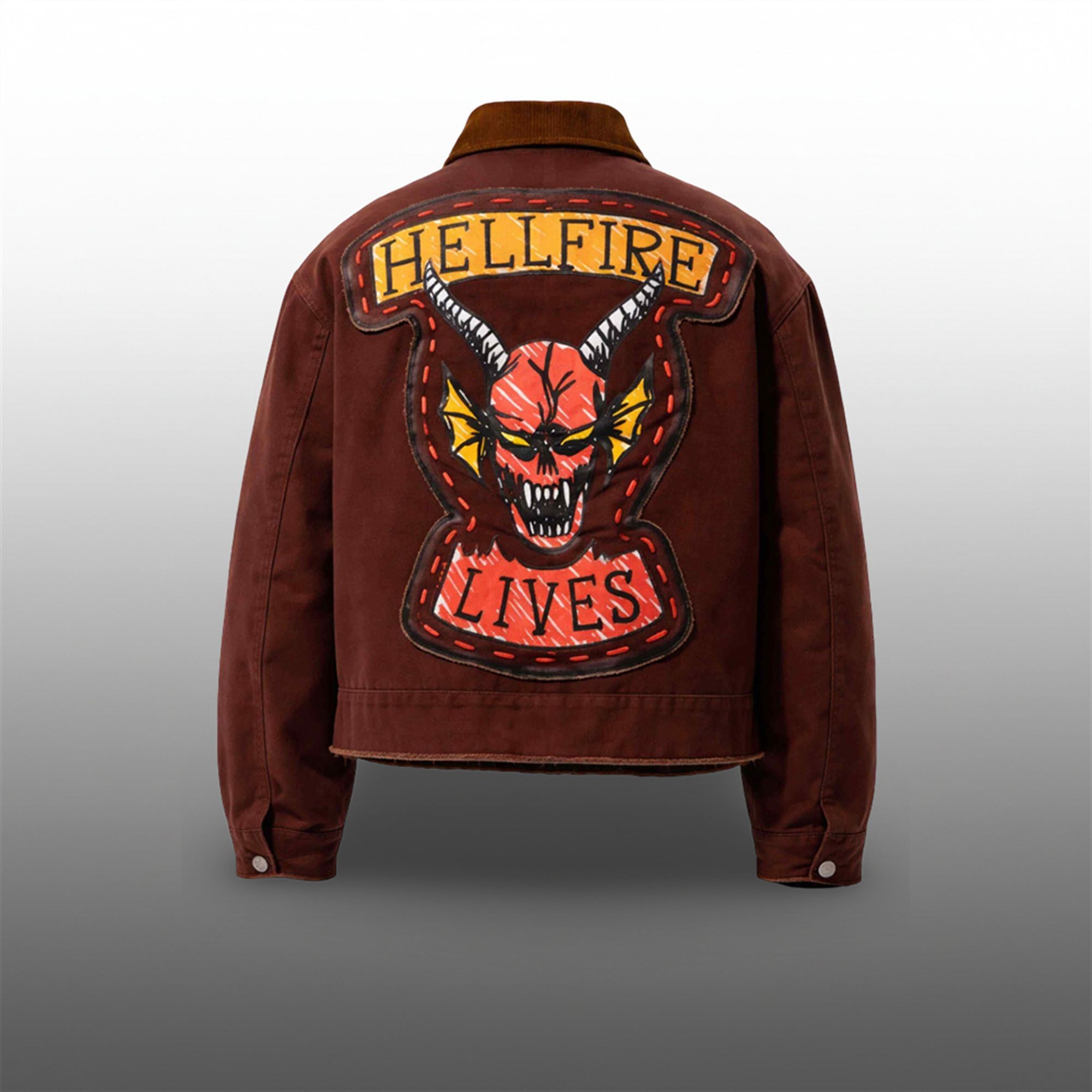 Jamie Campbell Bower Stranger Thing HellFire Lives Jacket 4 Jamie Campbell Bower Stranger Thing HellFire Lives Jacket 3