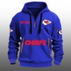 KC Chiefs EST 1963 Quarter Zip Hoodie 2