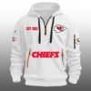 KC Chiefs EST 1963 Quarter Zip Hoodie 4