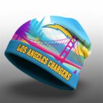 LA Chargers Bowl LX Beanie Hat