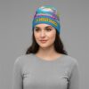 LA Chargers Bowl LX Beanie Hat 2