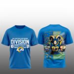 LA Rams 2025 Super Wild Card Weekend Division Champions Shirt