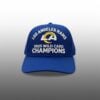 LA Rams 2025 Wild Card Champions Hat 7 LA Rams 2025 WIld Card Champions Hat 1