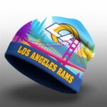 LA Rams Bowl LX Beanie Hat