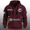 LA Rams EST 1960 Quarter Zip Hoodie 3