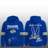 LA Rams x Bad Bunny Benito Bowl 2026 Hoodie 1