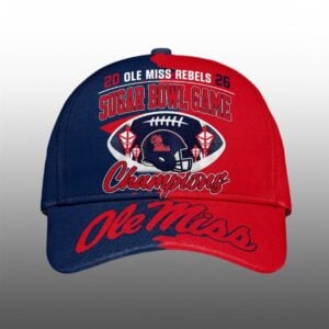 7 2026 Ole Miss Football Sugar Bowl Game Champions Cap