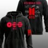 Mens 2026 BTS World Tour Signature Printed Hoodie 2