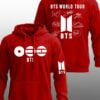 Mens 2026 BTS World Tour Signature Printed Hoodie 4