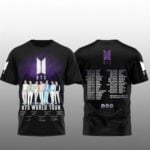 Music BTS World Tour Comeback Shirt