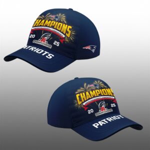 0 Patriots 2025 AFC Championship Champions Classic Cap