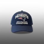 NE Patriots 2025 WIld Card Champions Hat