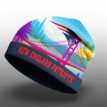 NE Patriots Bowl LX Beanie Hat