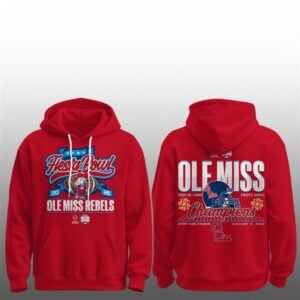 1 Ole Miss Football 2026 VRBO Fiesta Bowl Champions Hoodie