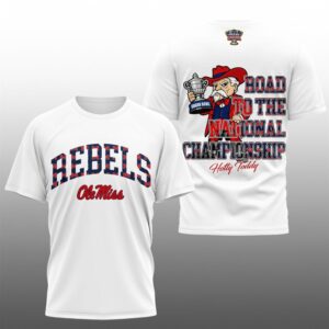 14 Ole Miss Rebels Road to the National Championship Allstate Sugar Bowl Shirt