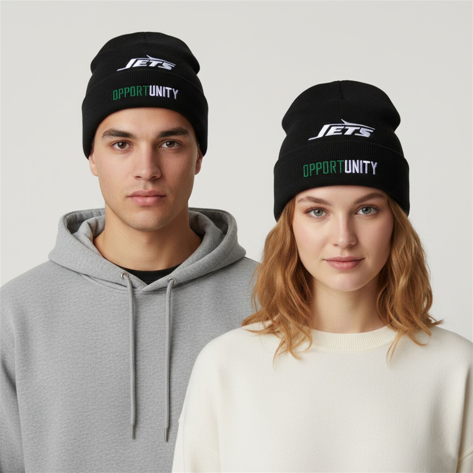 NY Jets Opportunity Beanie Hat 1 9 NY Jets Opportunity Beanie Hat 1 9