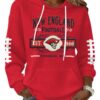 New England Football EST 1960 Foxboro Waffle Hoodie 7 New England Football EST 1960 Foxboro Waffle Hoodie 4